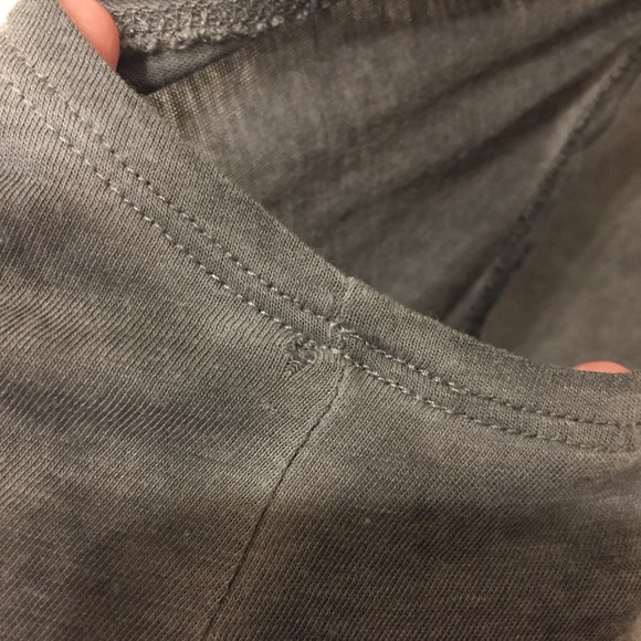 American Eagle | Gray Cactus Flowy Swing Tank Top - Picture 7 of 7